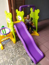 Gambar Labeille Panda slide swing