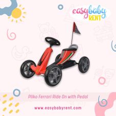 Gambar Pliko Ferrari ride on with pedal