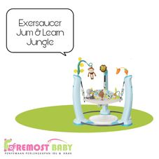 Gambar Cocolatte  Exersaucer jumpero & learn jungle