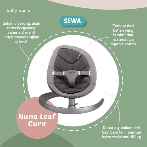 Nuna leaf shop untuk newborn