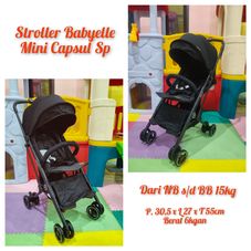 Gambar Babyelle Stroller mini capsule sp+ 
