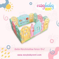 Gambar Ibebe Marshmallow fence 10+2