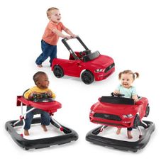 Gambar  Ford mustang 4-in-1 red baby activity walker with 4 ways to play