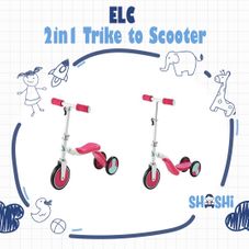 Gambar Elc 2in1 trike to scooter