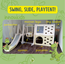 Gambar Multi function Swing slide & playtent 5in1