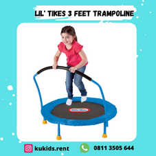 Gambar Little tikes  3 feet trampolin