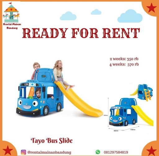 Sewa Yaya - Tayo Bus slide