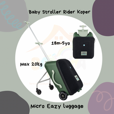 Gambar Micro eazy luggage  Rider koper - cactus green