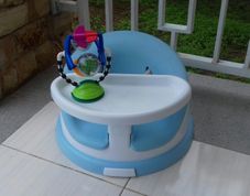 Gambar Cocolatte Booster seat blue