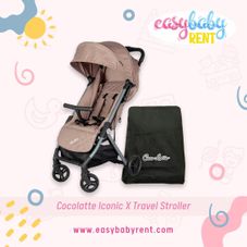 Gambar Cocolatte Iconic x travel stroller