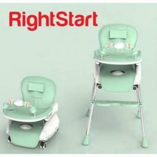 Gambar Right start Baby blue - high chair deluxe 4in1