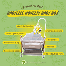 Gambar Babyelle Novelty baby bed side