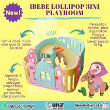 Gambar Ibebe Lollipop 3in1 playroom