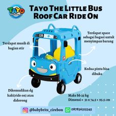 Gambar Yaya Tayo bus roof car