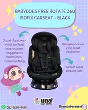 Gambar Babydoes Free rotate 360 isofix carseat