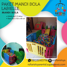 Gambar Labielle Paket mandi bola