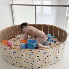 Gambar Play art Big foldable pool