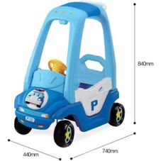 Gambar Yaya Robocar poli ride on