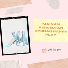 Gambar  Perosotan ayunan happy play