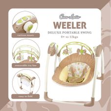 Gambar Cocolatte  Deluxe portable swing