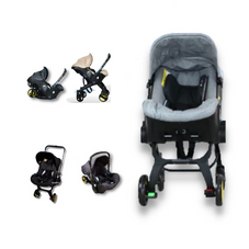 Gambar Kuru Baby stroller evo 2 in 1 grey