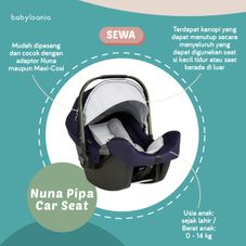 Gambar Nuna Pipa car seat