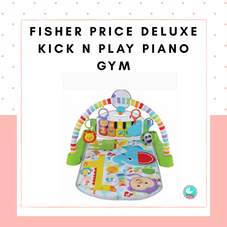 Gambar Fisher price Fisher price deluxe kick n play piano gym