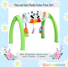 Gambar Fisher price Activity gym panda 3 in 1