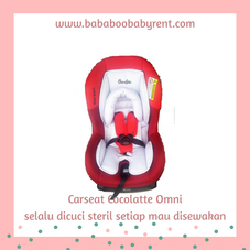 Gambar Cocolatte Carseat cocolatte omni guard merah