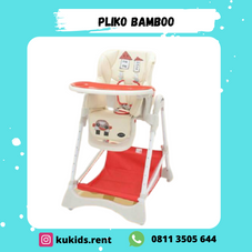 Gambar Pliko Bamboo high chair