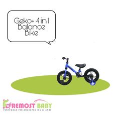 Gambar Geko+ Geko+ 4 in 1 balance bike