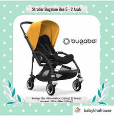 Gambar Bugaboo Bee 5 - stroller 2 arah