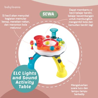 Elc light and sound best sale activity table