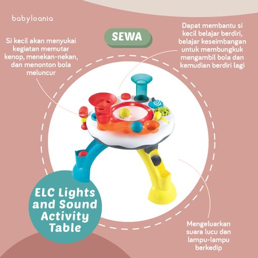 Elc light and sound activity clearance table