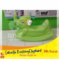 Gambar Labeille Labeille rocking elephant