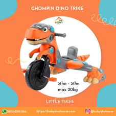 Gambar Little tikes Chompin dino trike