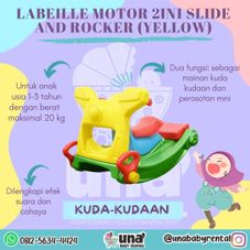 Gambar Labeille Motor 2in1 slide and rocking