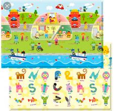 Gambar Baby care Robbot city playmat