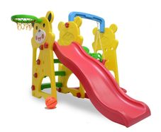 Gambar Labeille Panda 3 in 1 slide and swing kuning