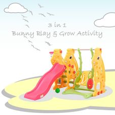 Gambar Labeille Bunny slide & swing