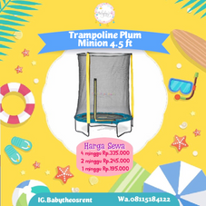 Gambar Plum Trampoline plum minion