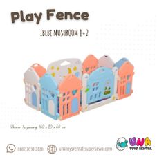 Gambar Ibebe Ibebe mushroom play fence