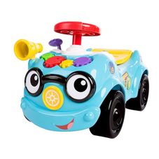 Gambar Baby einstein Baby einstein roadtripper 2 in 1 ride on car push walker toy mobilan