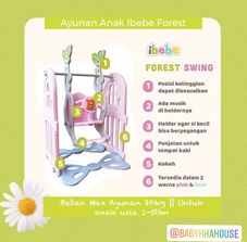 Gambar Ibebe Single swing forest pink