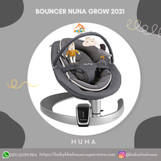 Gambar Nuna Bouncer nuna leaf grow 2021 granite + toybar + nuna wind + minky nucover