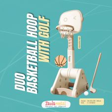 Gambar Duo Basketball hoop with golf