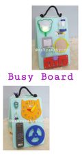 Gambar Beezy board Busy board double side 20 x 30 cm