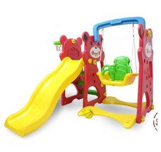 Gambar Labeille panda 3in1 slide and swing