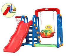 Gambar Vasia Slide swing vasia blue
