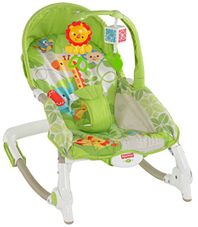 Gambar Fisher price Fisher price newborn-to-toddler portable rocker (rainforest)